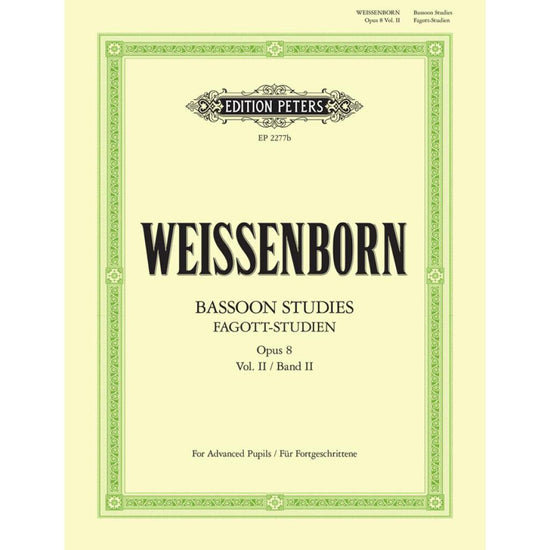 Weissenborn Bassoon Studies, Volume II